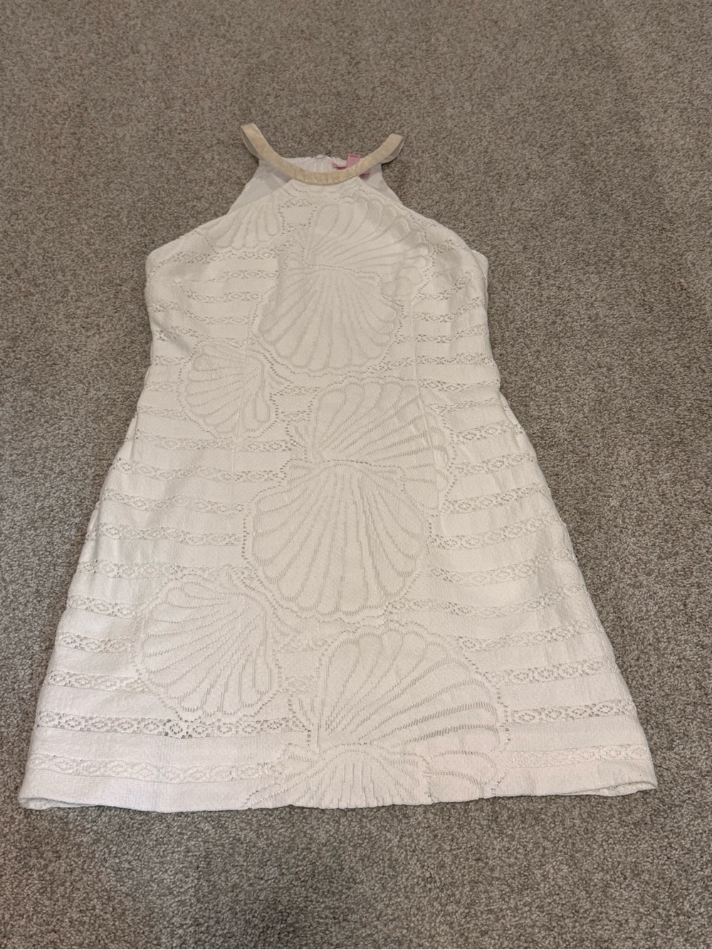 Lilly Pulitzer White Seashell Dress